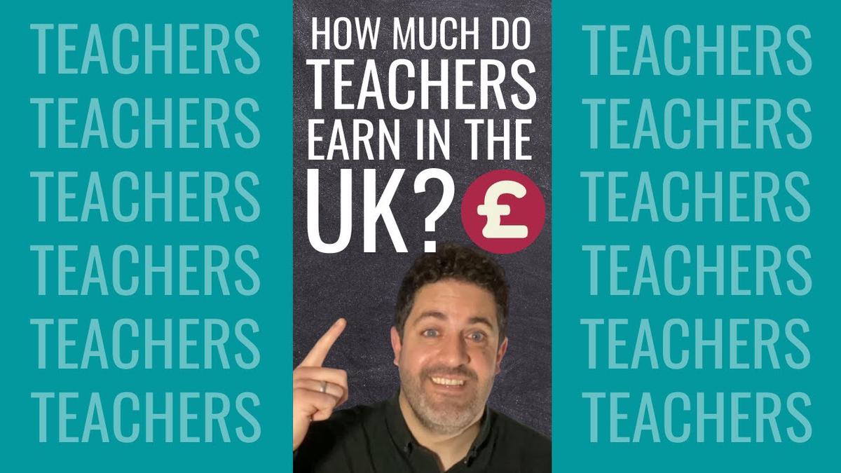 'Video thumbnail for How Much Do Teachers Earn In The UK? [Average Teacher Salaries] #shorts'