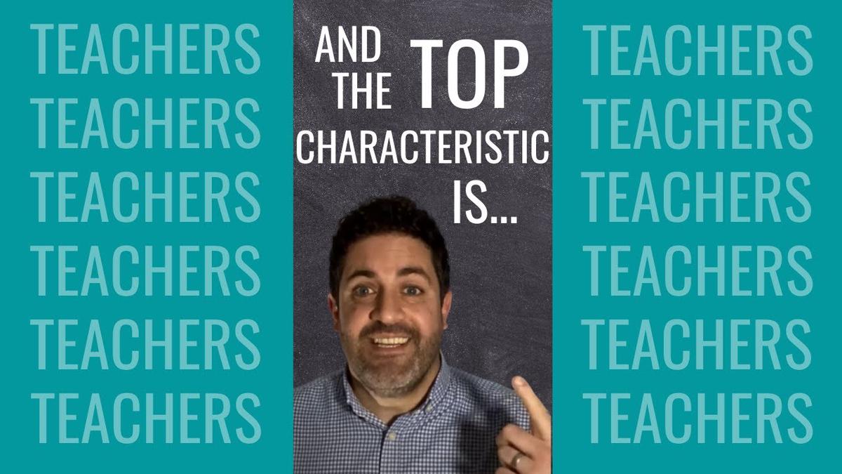'Video thumbnail for What Characteristics Do Students Look For In A Teacher? [Ideas for Teachers] #shorts'