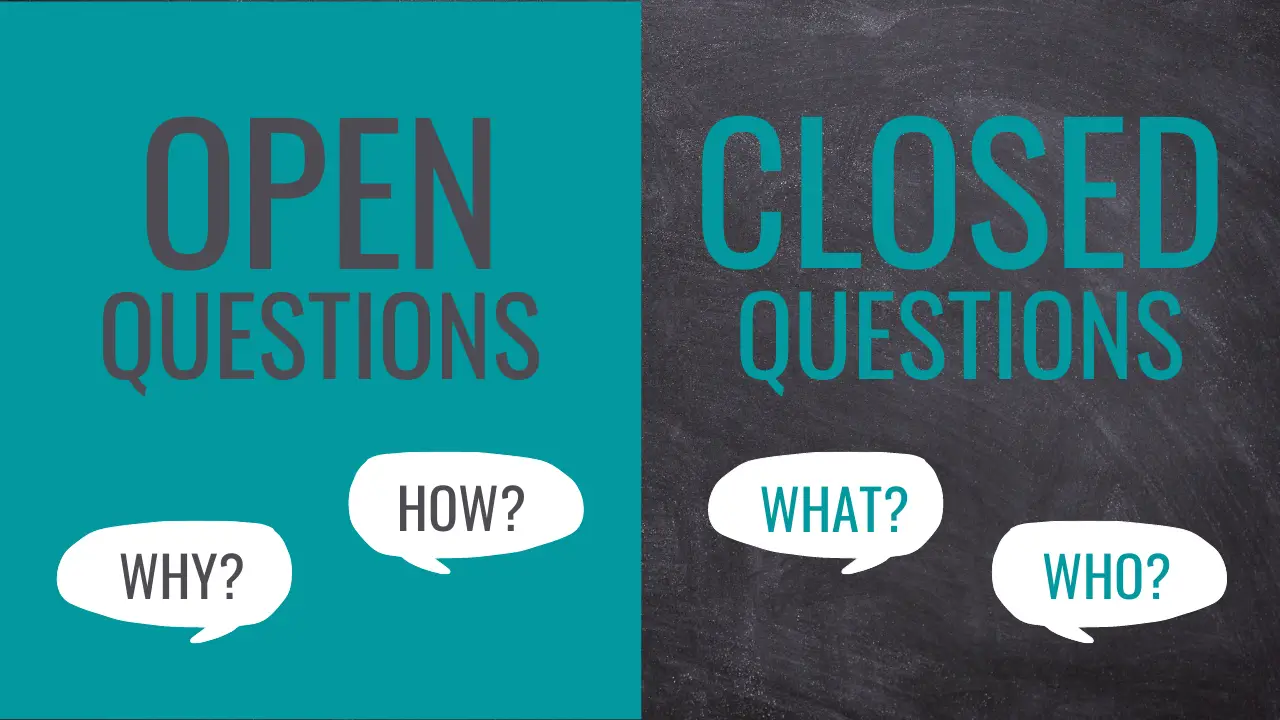 Open And Closed Questions For Teachers: 36 Examples With Explanations ...